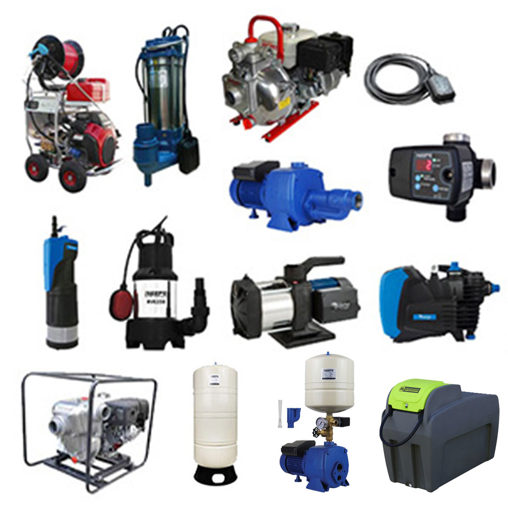 Pumps - pressure washers & accessories